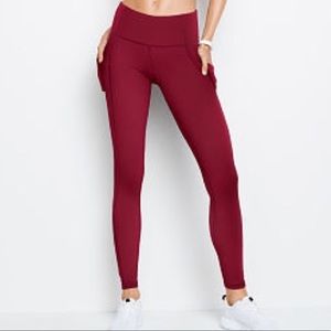 VSX Sport Red Leggings -Medium